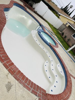 Pool Plaster and Tile - Call 818-730-7392 for both residential and commercial pool/spa plaster and tile free quote.