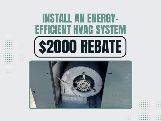 Rebate-Eligible Heat Pumps & High-Efficiency Systems - Ask us about government rebate programs available for high-efficiency HVAC upgrades and heat pump installations. Save money now — and every month on your utility bills. Rebate-Eligible Heat Pumps & High-Efficiency Systems - Ask us about government rebate programs available for high-efficiency HVAC upgrades and heat pump installations. Save money now — and every month on your utility bills.