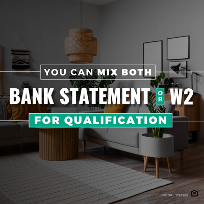 Bank Statement Loans - Self Employed borrowers qualify using bank statements, W2's, or both! Bank Statement Loans - Self Employed borrowers qualify using bank statements, W2's, or both!