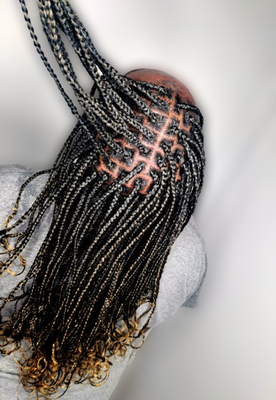Medium Sized Box Braids - This braid style is trendy and stylish, it covers sections of your hair in boxes for a tiled pattern part and even braids. They are protective, low-maintenance way to wear your hair. Medium Sized Box Braids - This braid style is trendy and stylish, it covers sections of your hair in boxes for a tiled pattern part and even braids. They are protective, low-maintenance way to wear your hair.