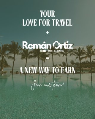 Travel Advisor Job Opportunity - Turn your passion for travel into real income. Go from “I love planning trips” to “I earn commissions planning travel” by partnering with Roman Ortiz Travel Partners, in collaboration with BWJ Agents. Travel Advisor Job Opportunity - Turn your passion for travel into real income. Go from “I love planning trips” to “I earn commissions planning travel” by partnering with Roman Ortiz Travel Partners, in collaboration with BWJ Agents.