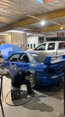 Trash to beauty - Here we have a Subaru wrx being resurrected from a life of daily beat down! Client “take care of it KMFG I want it looking fresh!” I understood the assignment! Trash to beauty - Here we have a Subaru wrx being resurrected from a life of daily beat down! Client “take care of it KMFG I want it looking fresh!” I understood the assignment!