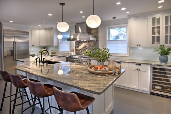 Kitchen Renovation - This Connecticut client needed help with an updated design that expanded their kitchen for entertaining. Kitchen Renovation - This Connecticut client needed help with an updated design that expanded their kitchen for entertaining.