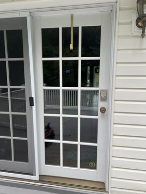 Pet Door installation into French Patio Door 2024 - This was a special project for All Dwelling Solutions — our very first custom pet door installation. The homeowner wanted to add convenient access for their furry friends while keeping the existing  French patio door instead of replacing the entire unit.
Our team carefully removed the original double-pane glass and created a completely new configuration using Cardinal Low-E 270 insulated glass to help maintain energy efficiency and provide a clean, professional appearance. A dedicated opening was incorporated into the new configuration for the pet door, which was securely installed, aligned, and properly sealed.
We still remember how happy the homeowners were with the finished result — and especially how excited their furry friends were to have their own way in and out!
Since completing this first project, All Dwelling Solutions has expanded its pet door installation services to include custom glass installations, exterior doors, patio door applications, and wall-mounted pet doors.
Have an unusual door or aren't sure whether a pet door can be installed in your existing setup? Contact All Dwelling Solutions for a free estimate and on-site evaluation. We can evaluate your existing door, wall, or glass and recommend a custom solution for your home and pets.