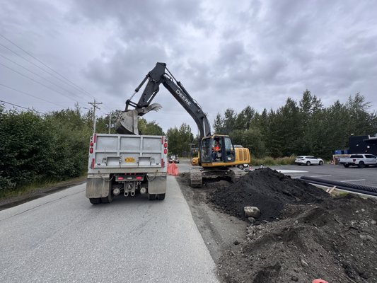 Storm Basin & Storm Manhole Install - Installation of Storm catch Basin and Stormwater Manhole. Storm Basin & Storm Manhole Install - Installation of Storm catch Basin and Stormwater Manhole.