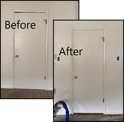Door alignment - Repair door and window alignment issues with foundation repair. Door alignment - Repair door and window alignment issues with foundation repair.