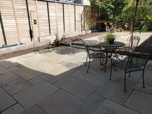 URBAN LANDSCAPES AND GARDENS - WE FIND THAT FLAGSTONE IS THE BEST MATERIAL FOR A PATIO OR A WALKWAY... WE ALSO DO BRICK AND PAVERS BUT ... URBAN LANDSCAPES AND GARDENS - WE FIND THAT FLAGSTONE IS THE BEST MATERIAL FOR A PATIO OR A WALKWAY... WE ALSO DO BRICK AND PAVERS BUT ...