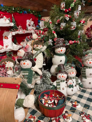 Holiday Decor - Come in to The Christmas Barn for a bit of holiday joy while stocking up on all your holiday favorites!