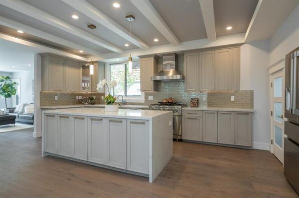 Palo Alto Kitchen System Design - White shaker custom kitchen design for Palo Alto project. Palo Alto Kitchen System Design - White shaker custom kitchen design for Palo Alto project.