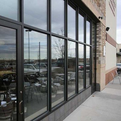 Commercial Buildings of all Shapes and Sizes - Businesses need to look professional and well kept.  These valued clients wanted their windows to not only be clear of debris, but also to shine and sparkle.  Aqua Window Cleaning is strives to be your lifetime window cleaner.