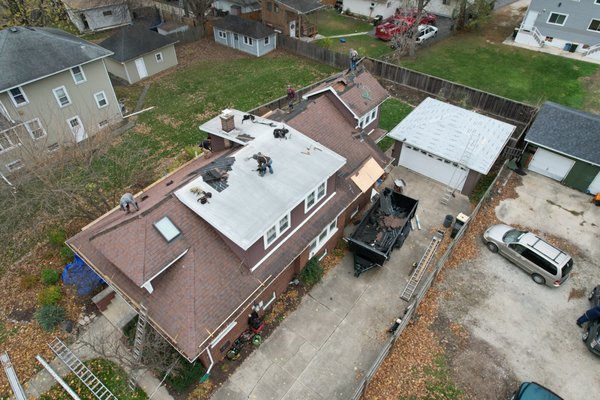 New roof system - Roof was completed an officer that lives in West Chicago, He and his fiancé recently purchased this home we our happy to install a new roof system for them