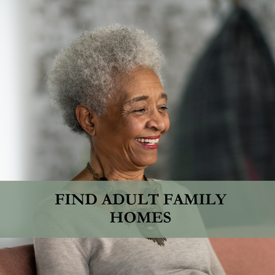 Find Adult Family Homes - Adult Family Homes provide a unique lifestyle and a home-like atmosphere with personalized care and attention for a maximum of 6 seniors. Our Advisors will get to know you and/or your loved one, and match you with the ideal Adult Family Home to meet your needs and lifestyle. Call us any time at 855-444-7364 or visit us at https://conciergecareadvisors.com/service/adult-family-homes/ to learn more. Find Adult Family Homes - Adult Family Homes provide a unique lifestyle and a home-like atmosphere with personalized care and attention for a maximum of 6 seniors. Our Advisors will get to know you and/or your loved one, and match you with the ideal Adult Family Home to meet your needs and lifestyle. Call us any time at 855-444-7364 or visit us at https://conciergecareadvisors.com/service/adult-family-homes/ to learn more.