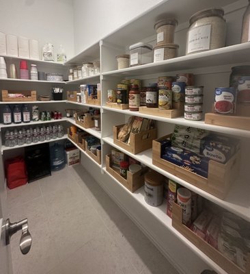 Pantry Optimization - These clients started the organization process and had great product already in use, they just needed a little optimization & organized systems. Pantry Optimization - These clients started the organization process and had great product already in use, they just needed a little optimization & organized systems.