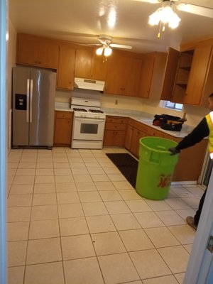 kitchen renovation Gutted it out - this was done in an old kitchen that is going to get renovate 
& We are glad we have met the Owners expectations