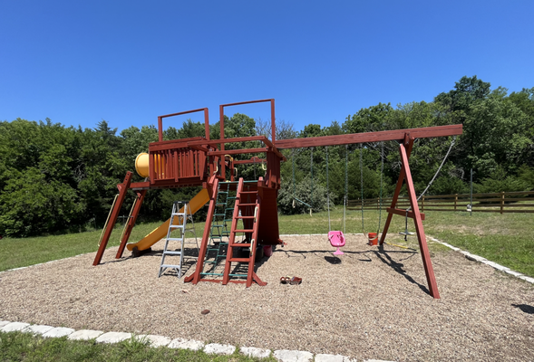 Playground Remodel - This remodel was done on an old play set, after our service they play set looked brand new and increased the value of the home greatly. Playground Remodel - This remodel was done on an old play set, after our service they play set looked brand new and increased the value of the home greatly.