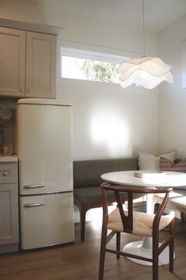 Tiny Living Airbnb - This homeowner built a charming small home with the intention of renting it out as a short-term rental. After completing the construction, she brought me in to furnish and decorate the space. When it comes to short-term rentals, I’m intentional about creating interiors that are not only visually striking in photos but also warm, welcoming, and comfortable for guests.