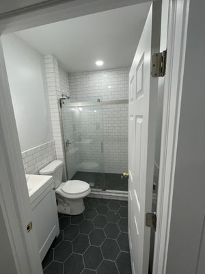 Bathroom Renovation - We completed this full bathroom renovation featuring a clean, modern design with long-lasting materials and precision craftsmanship.