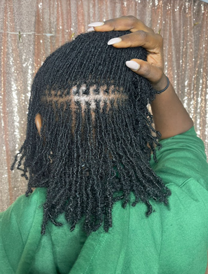 Hairapy By Ely- Micro Locs - Microlocs are traditional locs that are in between the size of a pencil and your pinky finger.