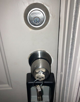 Doorknob and Deadbolt Rekey - A fresh set of keys for an existing doorknob lock and deadbolt lock! 

This particular service is called a rekey or a cheaper alternative to changing out your locks entirely. Instead, we just remove the cylinder (or middle piece of the lock) out of the working existing lock and change the pin mechanism inside to match to a brand new key. 

Rekeying is one of our most commonly requested services and something we specialize in! Call us today for a free estimate to rekey your home or business.