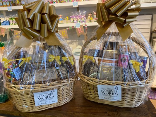 Easter - We love holidays at Gourmet Works. We handmake our chocolate treats and can create custom baskets for any occasion.