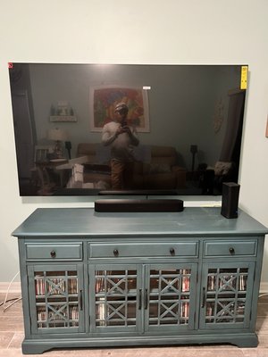Tv mounting - This was a tv mounting with invisible cords. Tv mounting - This was a tv mounting with invisible cords.