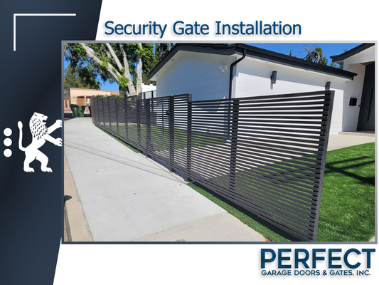 Modern Security Gate & Fence Installation - Modern Security Gate & Fence Installation Modern Security Gate & Fence Installation - Modern Security Gate & Fence Installation