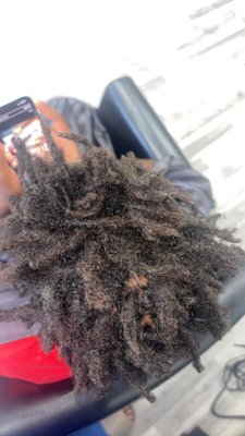 So icy Stylez retwist make over - Retwist needed on short hair after wash and condition before and after pics So icy Stylez retwist make over - Retwist needed on short hair after wash and condition before and after pics