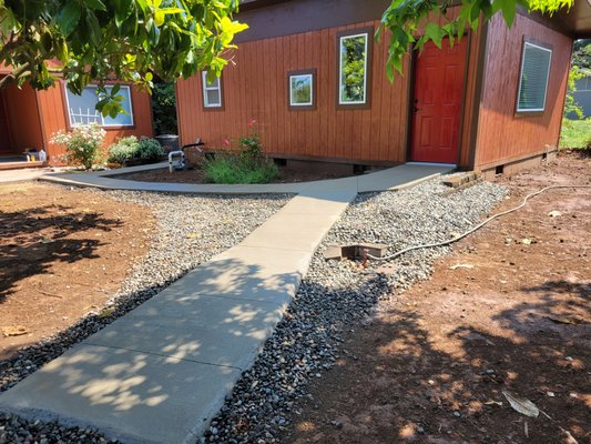 Guest house tiny home build 2022 - From ground up foundation to build we like to think differently in housing. With this tiny house build it has everything from living space to essential needs like laundry room and bathroom and kitchen.