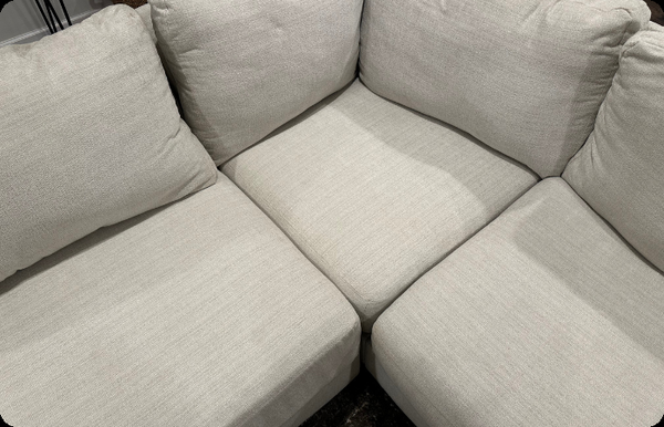 Couch With Pet Stains - Like New Results - This is a large sectional that we have recently completed in Nashville, TN.
This couch had many soil stains and pet urine. The customer was shocked with the results! Couch With Pet Stains - Like New Results - This is a large sectional that we have recently completed in Nashville, TN.
This couch had many soil stains and pet urine. The customer was shocked with the results!