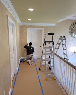 Interior and exterior painting - Ct painting we have 20 years of expired doing interior and exterior painting we especially removed popcorn and wallpaper and additional we expect and restore and paint kitchen cabinets. Call as today for free estimate 336-844-1575