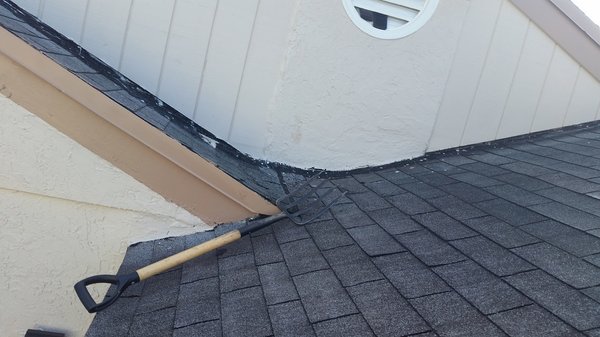 Cricket Repair - Home Owner Had A Roof Leak. The Cricket was Leaking. 2 Guys = 1 Day = Very Happy Home Owner Cricket Repair - Home Owner Had A Roof Leak. The Cricket was Leaking. 2 Guys = 1 Day = Very Happy Home Owner