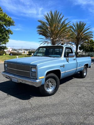 1986 Chevrolet C20 - This 1986 Chevrolet C20 came to us after the owner struggled to find a shop willing to take it on. It arrived running poorly, backfiring, and with transmission and differential issues. After a thorough inspection, we also uncovered several problems caused by recent repairs that had to be corrected before we could address the root causes.