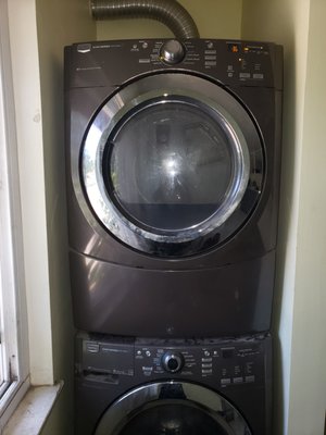 Maytag Dryer Repair - This Maytag dryer was intermittently making screeching noise when in use.
Once disassembled, the technician found multiple worn drum roller bearings.
Drum rollers are "wear and tear" parts, and should always be replaced together to prevent uneven wear. Maytag Dryer Repair - This Maytag dryer was intermittently making screeching noise when in use.
Once disassembled, the technician found multiple worn drum roller bearings.
Drum rollers are "wear and tear" parts, and should always be replaced together to prevent uneven wear.
