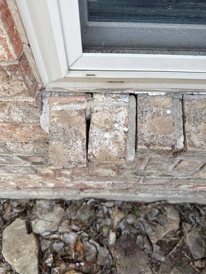 window seal replacement - From cracked and crumbling to solid and secure! This brick window seal replacement not only looks great but provides essential protection. Check out the difference! window seal replacement - From cracked and crumbling to solid and secure! This brick window seal replacement not only looks great but provides essential protection. Check out the difference!