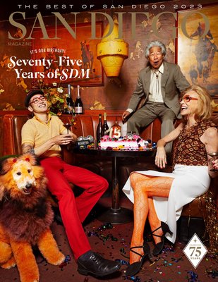 San Diego Magazine Cover - How exciting was to see our creative grooming work in the cover of San Diego Magazine 75 years special edition! San Diego Magazine Cover - How exciting was to see our creative grooming work in the cover of San Diego Magazine 75 years special edition!