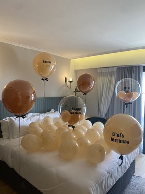 Balloon room design with personal wishes - Balloon room design with personal wishes Balloon room design with personal wishes - Balloon room design with personal wishes