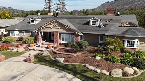 Sumac Lane - New tile roof at this beautiful house in Santa Rosa Valley
