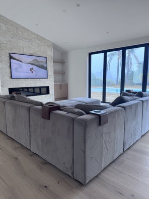 Home Automation - Upgrade to the highest end luxury and convenience. Transform your space with our top-notch home automation services. Let us handle all the details while you sit back and relax.