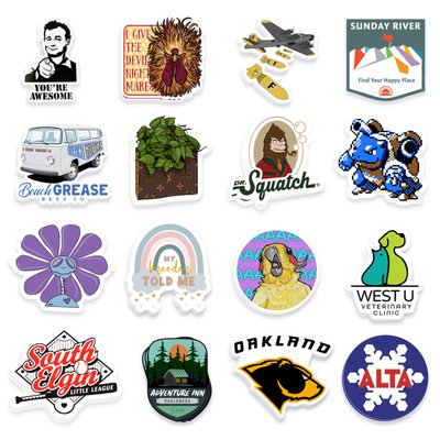 Custom Stickers - We offer the best prices on quality custom stickers. We can make your customized stickers in any size, shape, and quantity. Just choose the size and quantity you need, and upload your design.