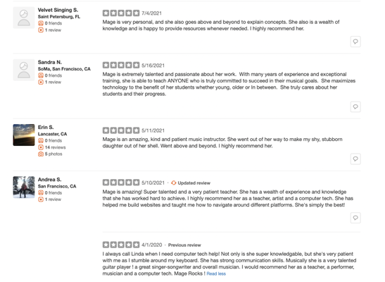 We Are Five-Star Rated! - What Students and Families Are Saying! We Are Five-Star Rated! - What Students and Families Are Saying!
