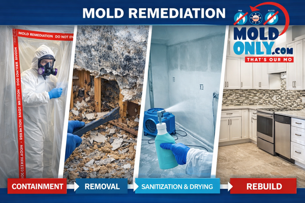 Kitchen Remediation 2026 - This remediation was done on a kitchen which had a bad leak in the wall between the Kitchen and the Bathroom. We remediated and rebuilt the entire space for this customer. Kitchen Remediation 2026 - This remediation was done on a kitchen which had a bad leak in the wall between the Kitchen and the Bathroom. We remediated and rebuilt the entire space for this customer.