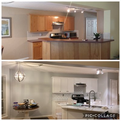 Kitchen Remodel - So proud of this kitchen remodel. Job was finished on time, another very happy customer Kitchen Remodel - So proud of this kitchen remodel. Job was finished on time, another very happy customer