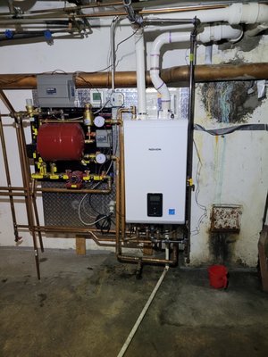 High Efficiency Boiler Replacement - This was a high efficiency boiler replacement.