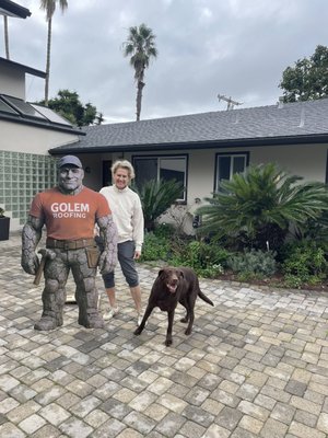 Roof replacement in Palos Verdes - Replacing old shingles over wood shakes roof with new shingles over radiant barrier sheathing ✅