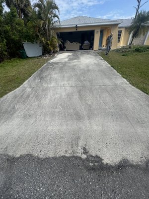 Pressure washing World War 2 veterans driveway - I got the rare opportunity to provide a service for one of the greats of World War II veteran 98 years old and he was absolutely thrilled with the final result, not realizing exactly how dirty it really was Pressure washing World War 2 veterans driveway - I got the rare opportunity to provide a service for one of the greats of World War II veteran 98 years old and he was absolutely thrilled with the final result, not realizing exactly how dirty it really was