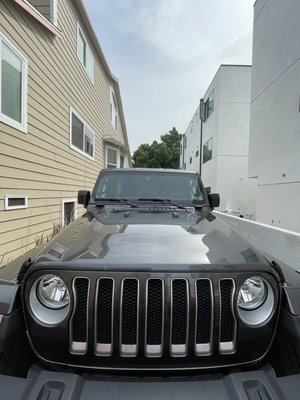 (JEEP Wrangler Sahara)Deep interior service and Wax/Claybar service - Our customer took advantage of our Military discount and got 25% off this service!
This jeep has all kinds of grime and dust on it because it was parked next to a contstruction site and we got it looking as good as new and protected the paint from future damages. The vehicle also received a deep interior detail. (JEEP Wrangler Sahara)Deep interior service and Wax/Claybar service - Our customer took advantage of our Military discount and got 25% off this service!
This jeep has all kinds of grime and dust on it because it was parked next to a contstruction site and we got it looking as good as new and protected the paint from future damages. The vehicle also received a deep interior detail.