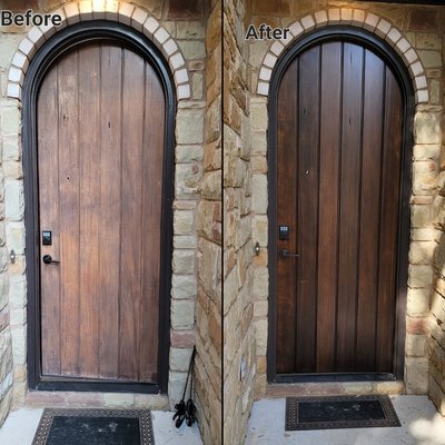 Door Refinsihing - At National Door Refinishing, we take great care to ensure that your front door is refinished to the highest standards and that it will last for years to come.
We are committed to providing our customers with the best experience possible and we take pride in our work. Door Refinsihing - At National Door Refinishing, we take great care to ensure that your front door is refinished to the highest standards and that it will last for years to come.
We are committed to providing our customers with the best experience possible and we take pride in our work.