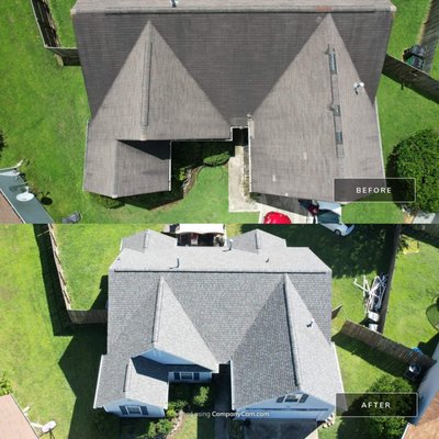New Roof Certainteed Landmark Max Def in Georgetown Gray - At Best Roofing Now, we take pride in delivering top-quality roofing solutions to meet our customers' needs. In this project, we had the privilege of working on a residential roofing project spanning 2,708 square feet using Certainteed's Landmark Pro shingles in the elegant Georgetown Grey color. tel:(704)6056047 New Roof Certainteed Landmark Max Def in Georgetown Gray - At Best Roofing Now, we take pride in delivering top-quality roofing solutions to meet our customers' needs. In this project, we had the privilege of working on a residential roofing project spanning 2,708 square feet using Certainteed's Landmark Pro shingles in the elegant Georgetown Grey color. tel:(704)6056047