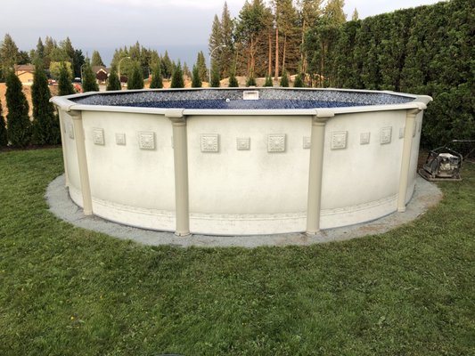Above Ground Pool Installations - We do above ground pool installations too! Ranging in different shapes and sizes, call us today for a free consultation! Above Ground Pool Installations - We do above ground pool installations too! Ranging in different shapes and sizes, call us today for a free consultation!