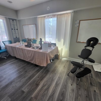 Onsite Chair Massage - I provide onsite chair massage for events. I have done private parties, corporate events and recently worked with a production company to provide chair massage for the Delta Sigma Theta Convention held at the Indiana Convention Center.
